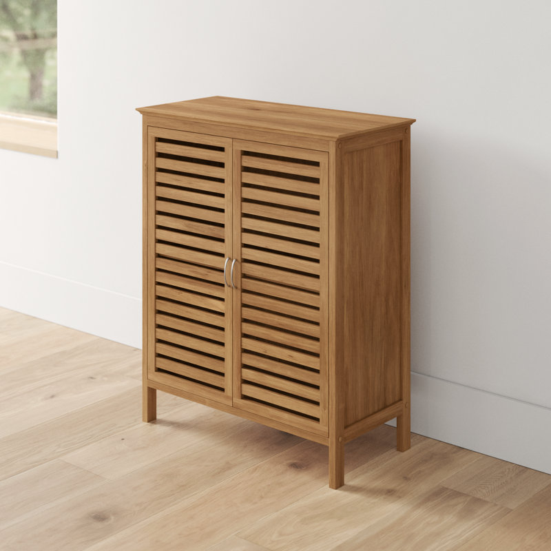 Wildon Home® Nicieza 32'' H x 24.5'' W x 12'' D Solid Wood Free ...